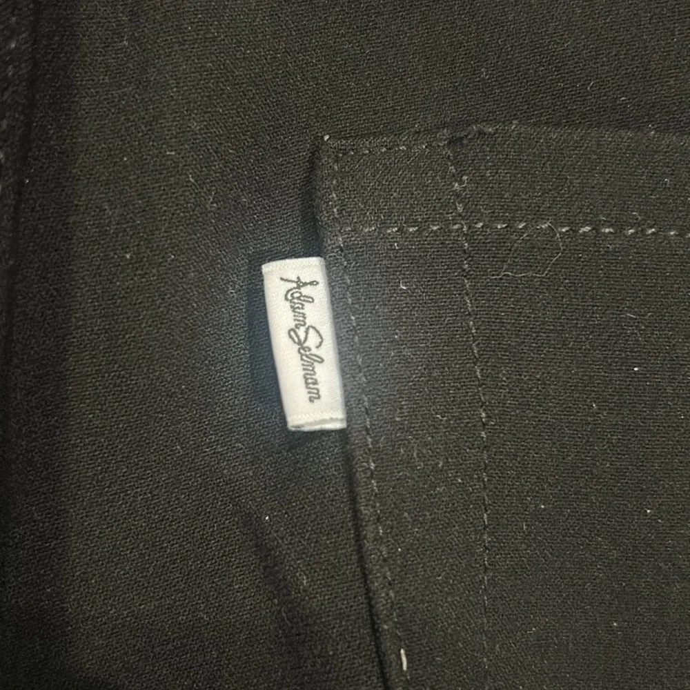 Adam Selman Black Pants with Pearl Accents Size 4 - Picture 7 of 9